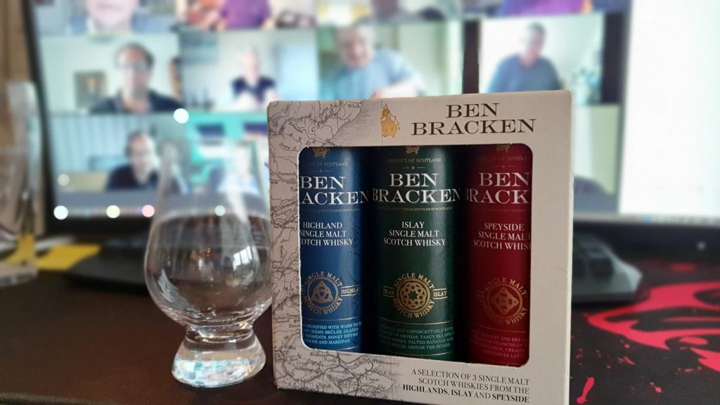 Versammlung mit Whisky-Tasting